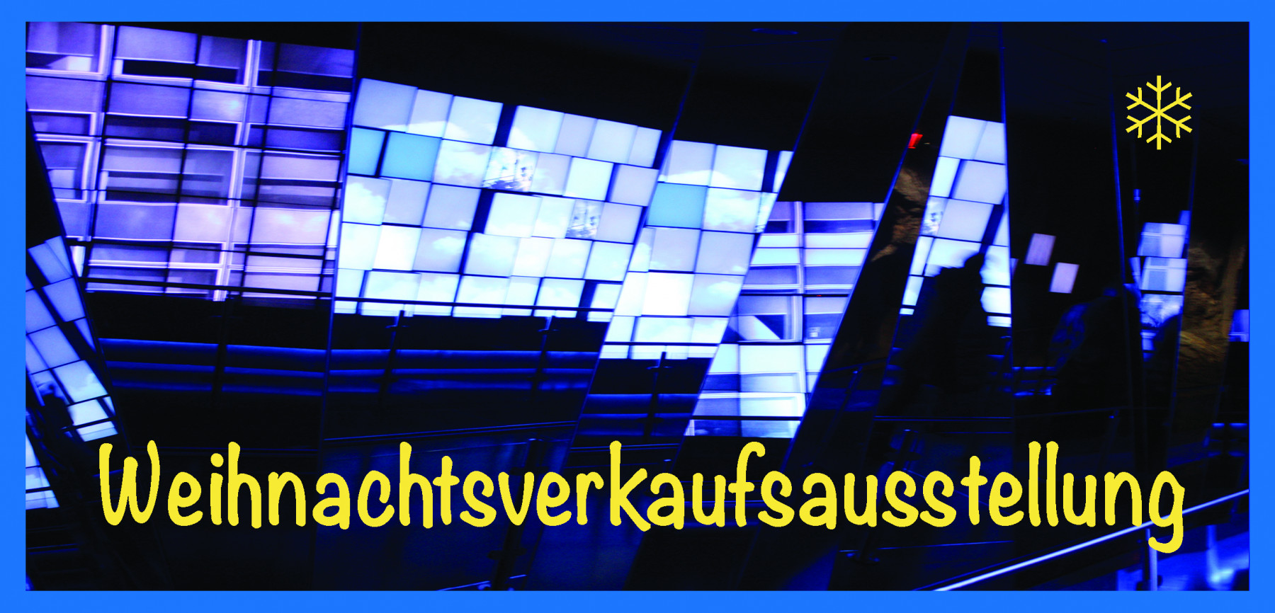 Weihnachtsausstellung mit Verkauf