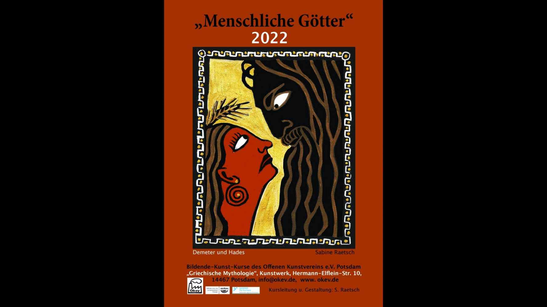 Kunstverkauf vor Weihnachten