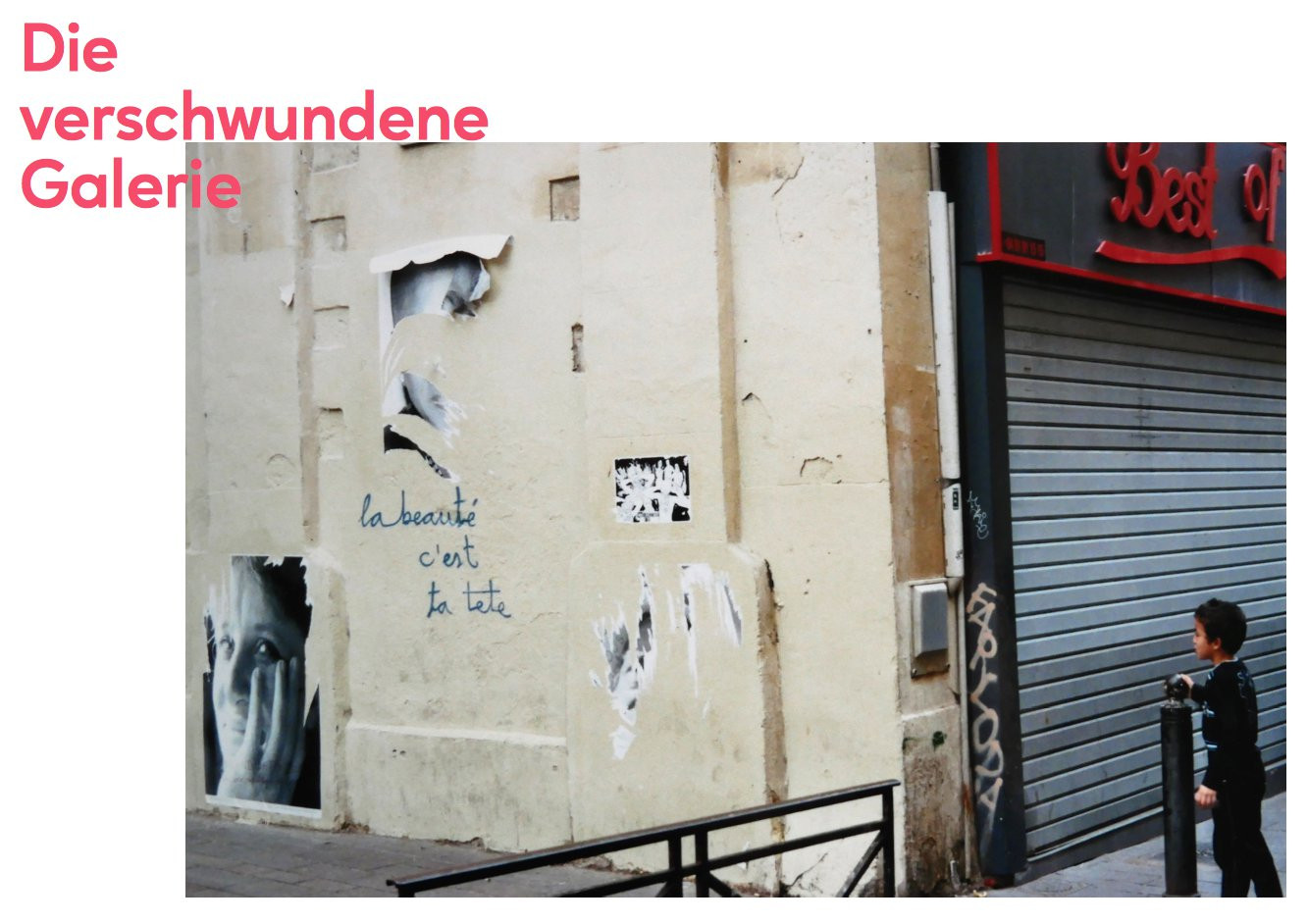 Die verschwundene Galerie
